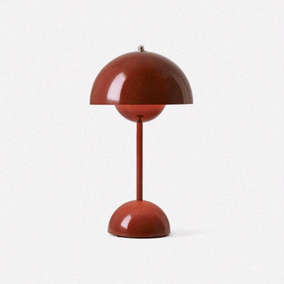 Mushroom Shaped Table Lamp with Dome Shade