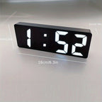 LED Digital Alarm Clock with Large Display and Adjustable Brightness