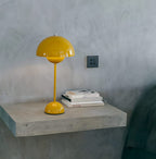 Mushroom Shaped Table Lamp with Dome Shade