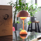 Mushroom Shaped Table Lamp with Dome Shade