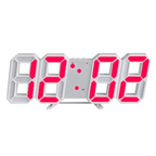 3D LED Digital Wall Clock with Large Display for Modern Interior Spaces