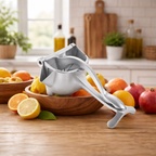 Manual Citrus Juicer with Lever Press for Fruits