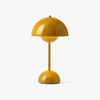 Mushroom Shaped Table Lamp with Dome Shade