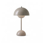 Mushroom Shaped Table Lamp with Dome Shade