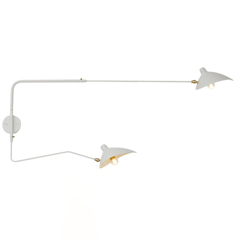 Adjustable Wall Light for Focused Task and Ambient Lighting