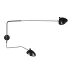 Adjustable Wall Light for Focused Task and Ambient Lighting