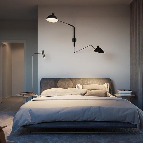 Adjustable Wall Light for Focused Task and Ambient Lighting