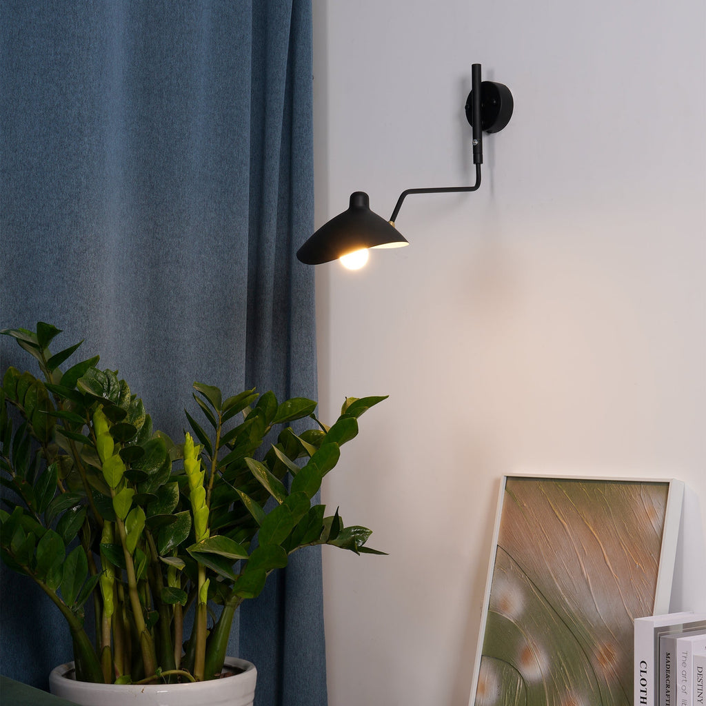 Adjustable Wall Light for Focused Task and Ambient Lighting