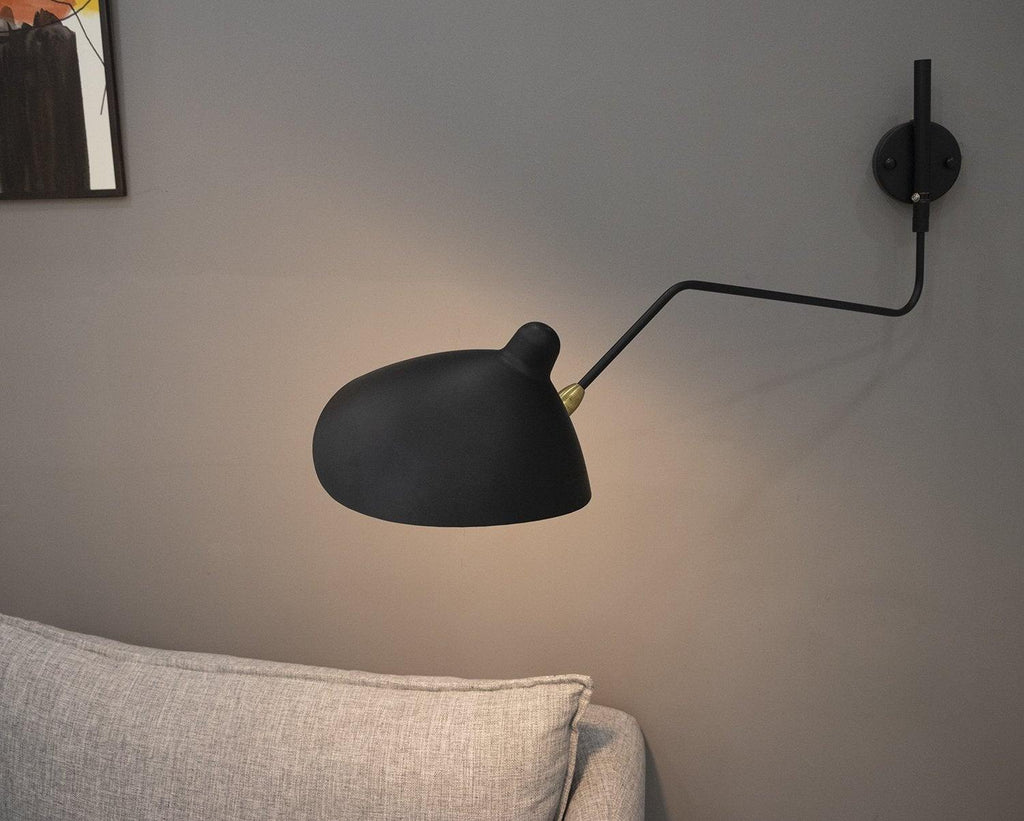 Adjustable Wall Light for Focused Task and Ambient Lighting