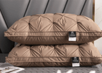 Soft Bed Pillow with Quilted Design for Sleeping
