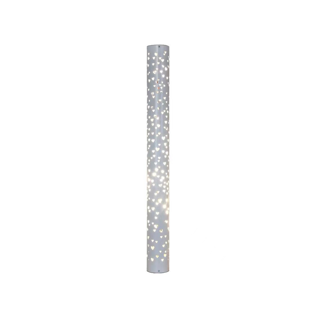 Column Floor Lamp with Cut Out Design for Ambient Lighting