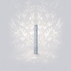 Column Floor Lamp with Cut Out Design for Ambient Lighting
