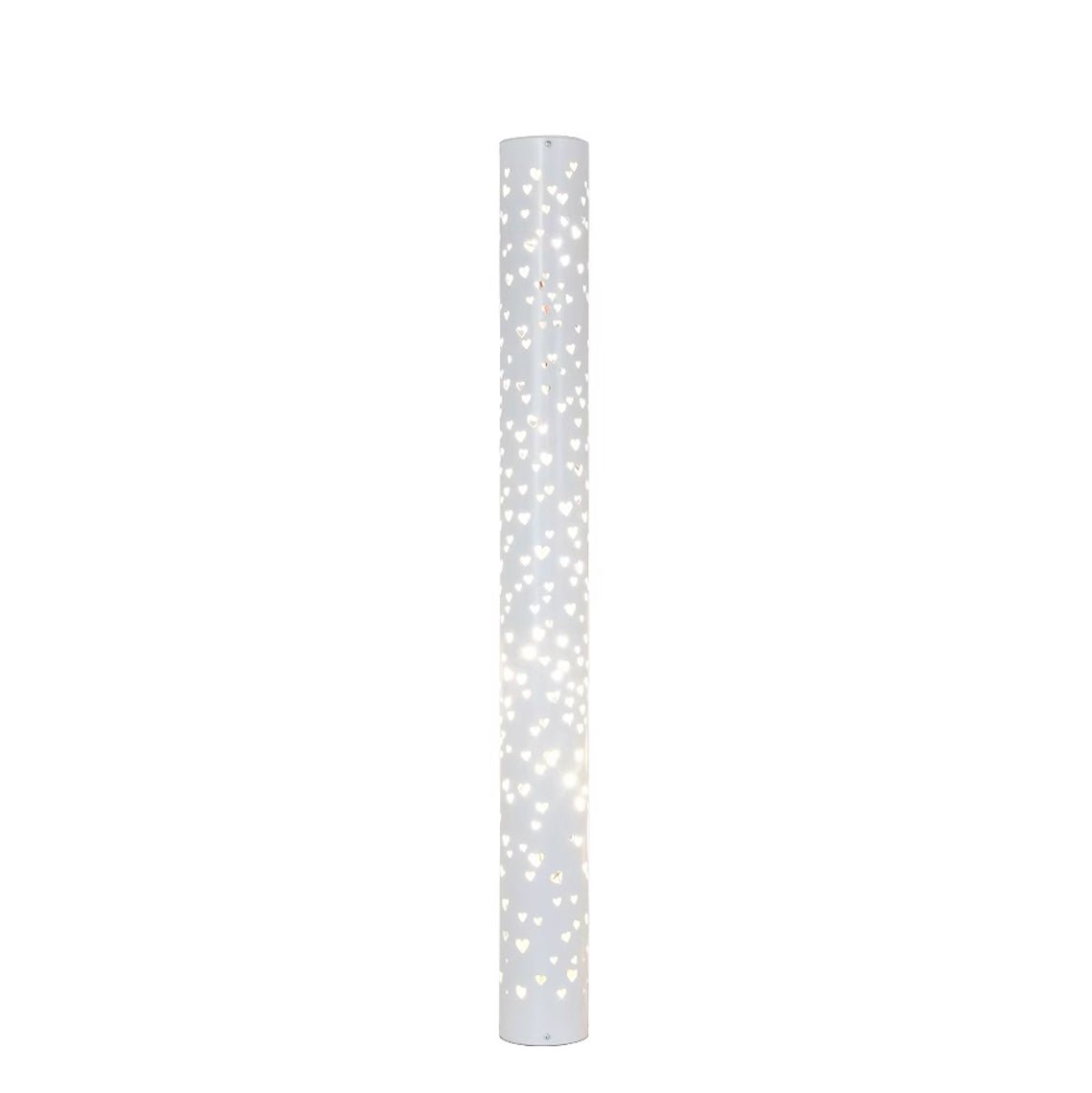 Column Floor Lamp with Cut Out Design for Ambient Lighting
