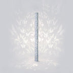 Column Floor Lamp with Cut Out Design for Ambient Lighting