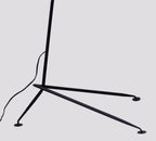 Adjustable Arm Floor Lamp with Mid-Century Modern Design
