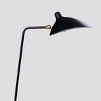 Adjustable Arm Floor Lamp with Mid-Century Modern Design