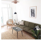 Adjustable Arm Floor Lamp with Mid-Century Modern Design