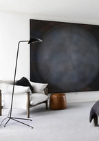 Adjustable Arm Floor Lamp with Mid-Century Modern Design