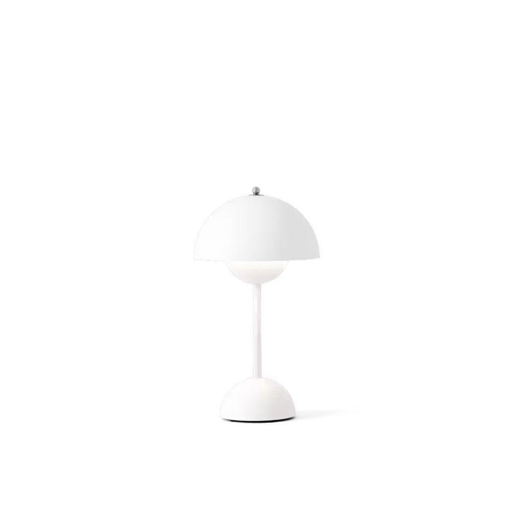 Mushroom Shaped Table Lamp with Dome Shade