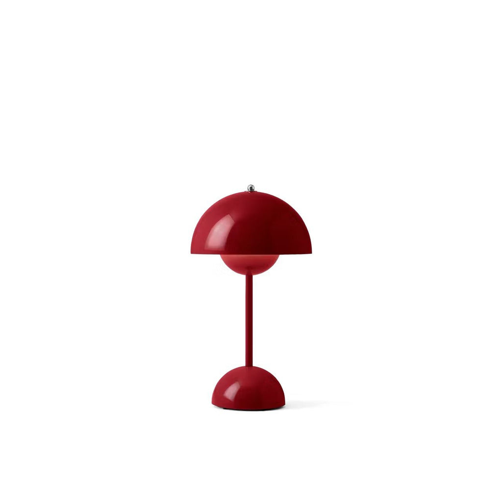 Mushroom Shaped Table Lamp with Dome Shade