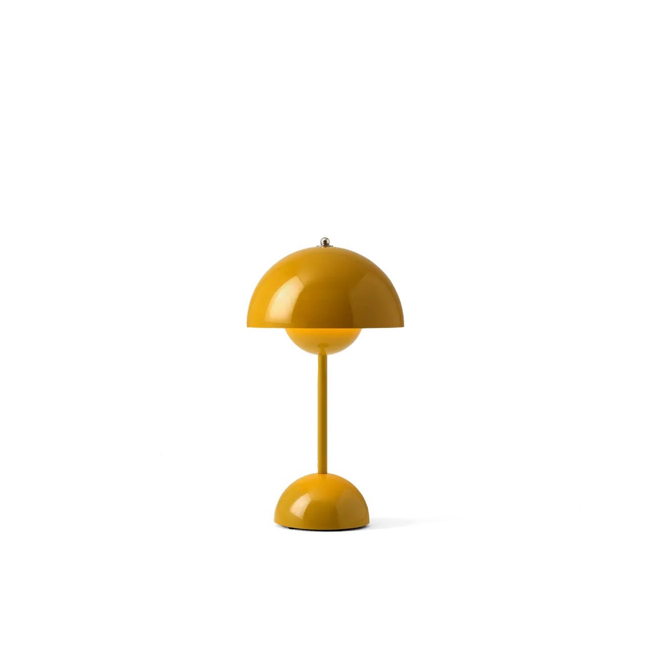 Mushroom Shaped Table Lamp with Dome Shade
