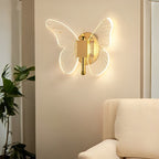 Butterfly LED Wall Light with Acrylic Wings